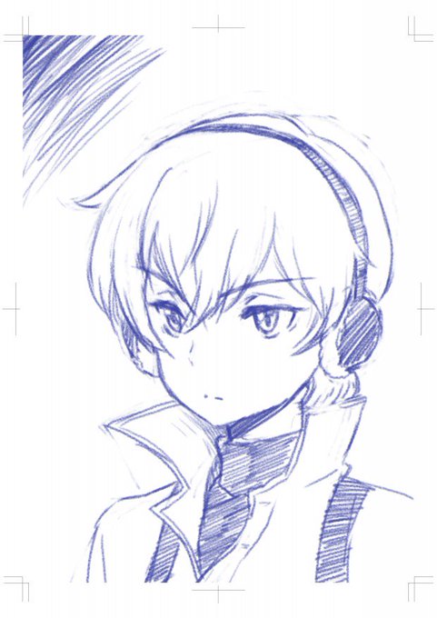 「僕だけがいない街」のケンヤくん(アニメ版)落描き。描きやすかった。 「僕だけがいない街」のケンヤくん(アニメ版)落描き。描きやすかった。