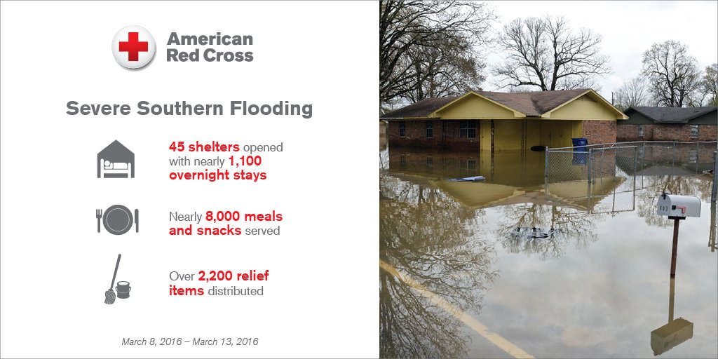 RT @RedCross: Hundreds of #RedCross workers are responding to help residents of flooded communities: https://t.co/bBku5lu9IL https://t.co/C…
