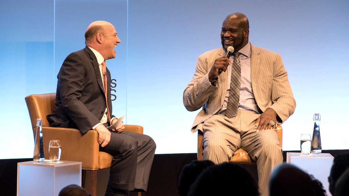 RT @GoldmanSachs: #TalksAtGS w/ @SHAQ on #impinv, giving back to your community & his #basketball career #MarchMadness https://t.co/9lyHefC…