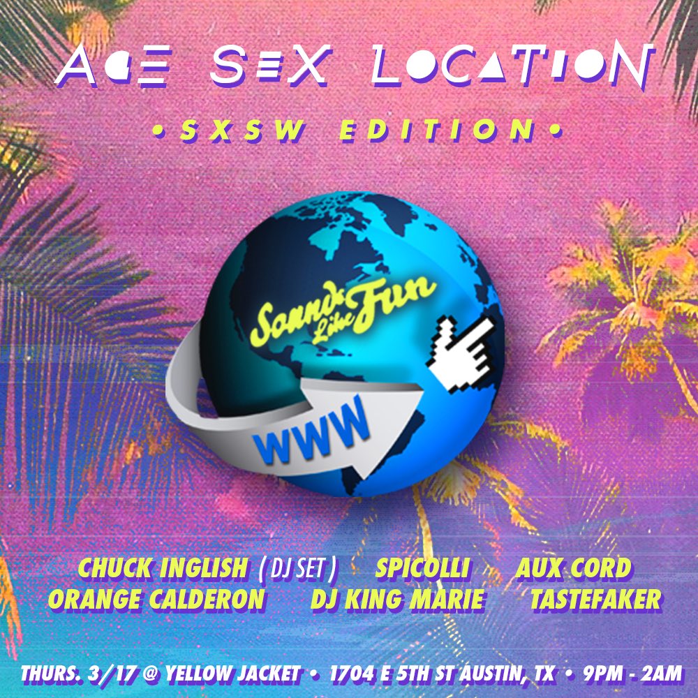 RT @OrangeCalderon: If You're Looking For Me: Tonight, I'm @ #ASL until around 2AM, then #40ozBounce in the cut with ze homies ???????? #SXSW htt…