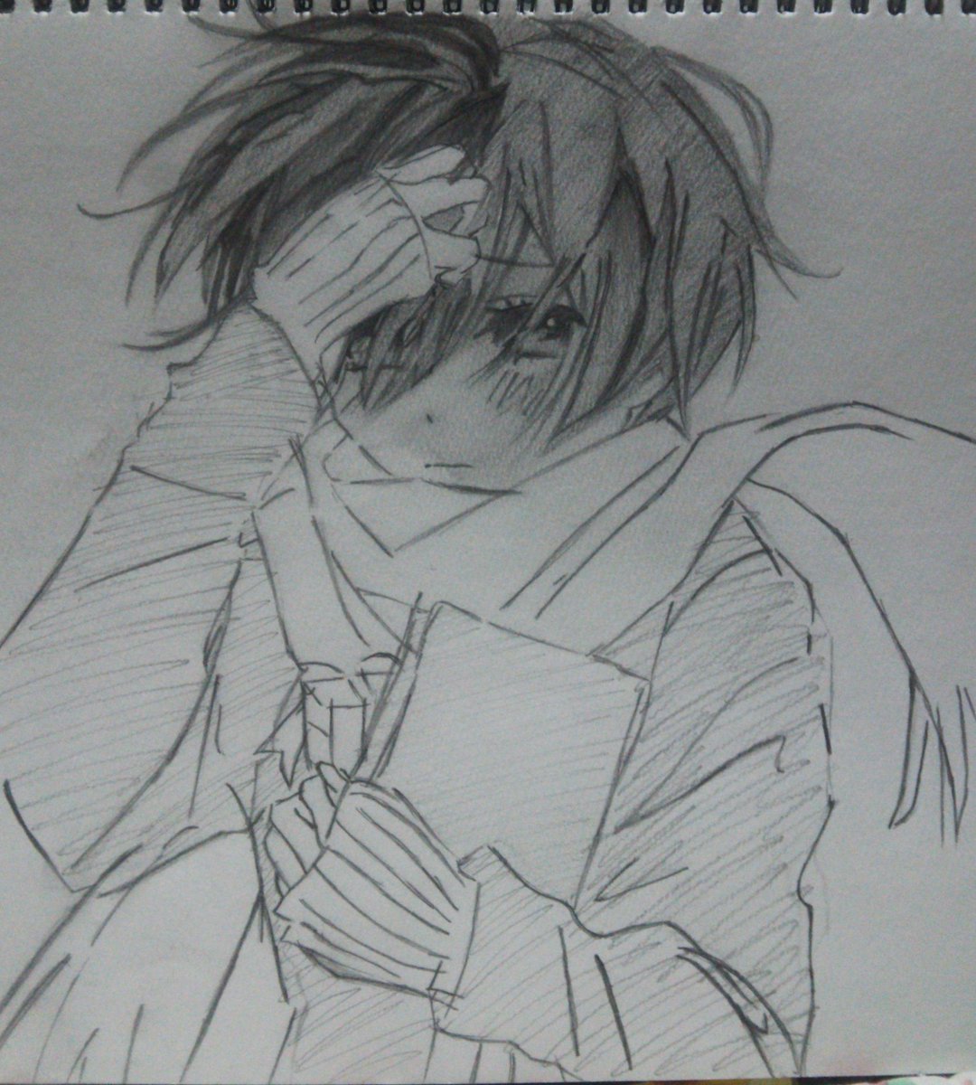久しぶりに描けたぁぁぁ!!「僕らはみんな河合荘」の河合律ちゃん!可愛い◝(⑅•ᴗ•⑅)◜..°♡鉛筆模写も久しぶり。#絵 久しぶりに描けたぁぁぁ!!「僕らはみんな河合荘」の河合律ちゃん!可愛い◝(⑅•ᴗ•⑅)◜..°♡鉛筆模写も久しぶり。#絵
