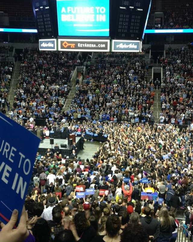 RT @Bernlennials: They've said the revolution is over. These 20+ thousand Seattleite's know its just begun. #FeelTheBern @WA4Bernie https:/…