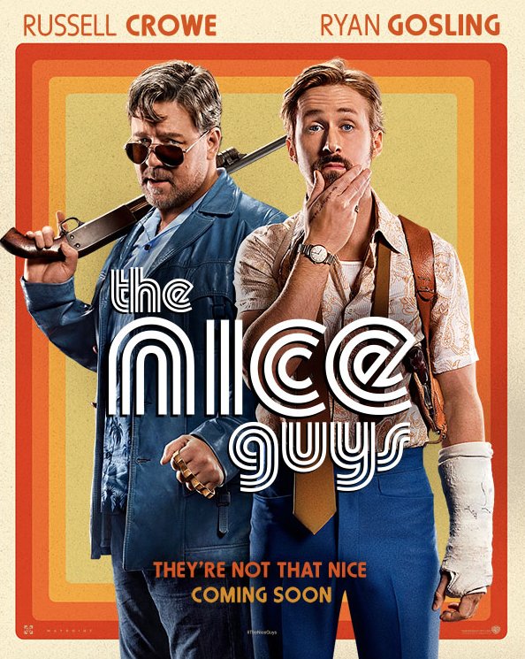 RT @RoadshowFilms: Caught in a bad bromance: @RussellCrowe and @RyanGosling star in #TheNiceGuys- in cinemas May 26 https://t.co/GEYAsWB9sB