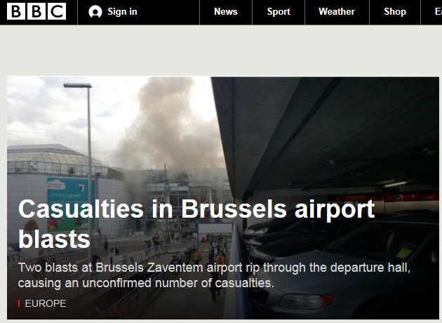 브뤼셀 벨기에 폭발 테러 공항 사망 공항서 파리 수십명 4보 속보 hopesniper