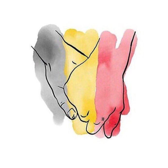 On this day, my heart goes out to all the people of Belgium. #PrayForBrussels ❤️????❤️????❤️????❤️ https://t.co/FQCfSE2vNG