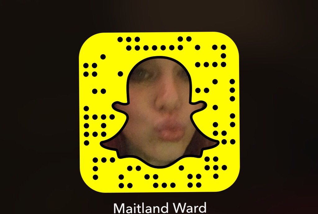 Here's my snapcode RT @RockkLobsterman: @MaitlandWard whats your snap chat? https://t.co/bvL2oI8QJL