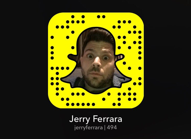 Umm. Ok. I guess this means add me on snap chat?! JerryFerrara https://t.co/u9RX1sFrLI
