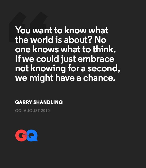 RT @GQMagazine: Remembering Garry Shandling: The reclusive master of American comedy https://t.co/YlAHFhhggB https://t.co/bimLYpbLnS