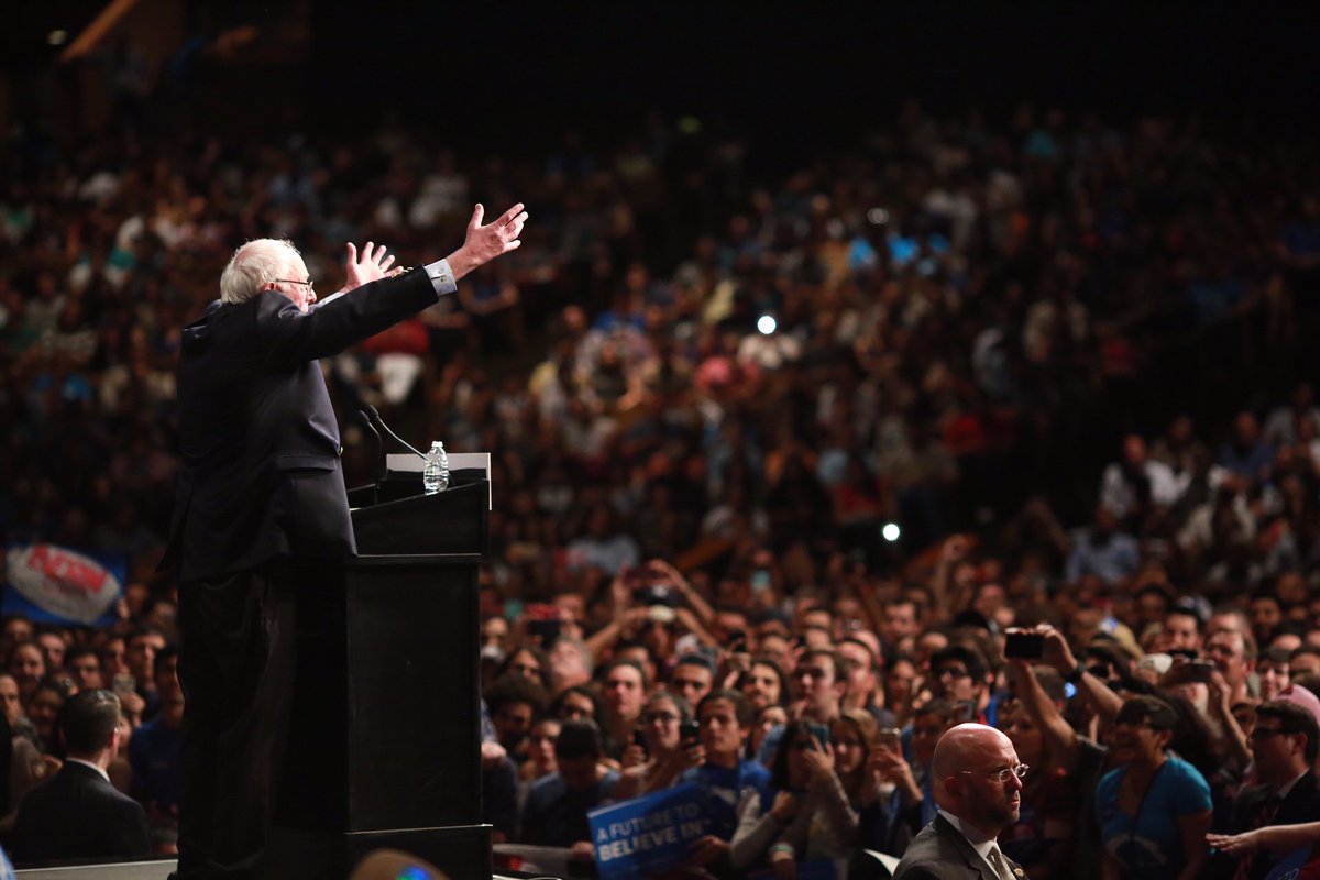 RT @BernieSanders: Our rally in Seattle is going to be YUGE. Join us today at Safeco Field: https://t.co/fmu5lROftZ #BernieinSeattle https:…