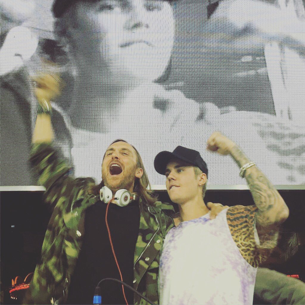 .@justinbieber and i, yesterday @ @XSlasvegas ! #WhatDoYouMean https://t.co/LUhR3dCp7C
