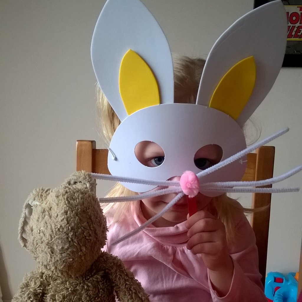 RT @punched_cashew: @iamwill this is my little Easter bunny Lily with her very much loved bunny ???? https://t.co/p5mhaFtTqN
