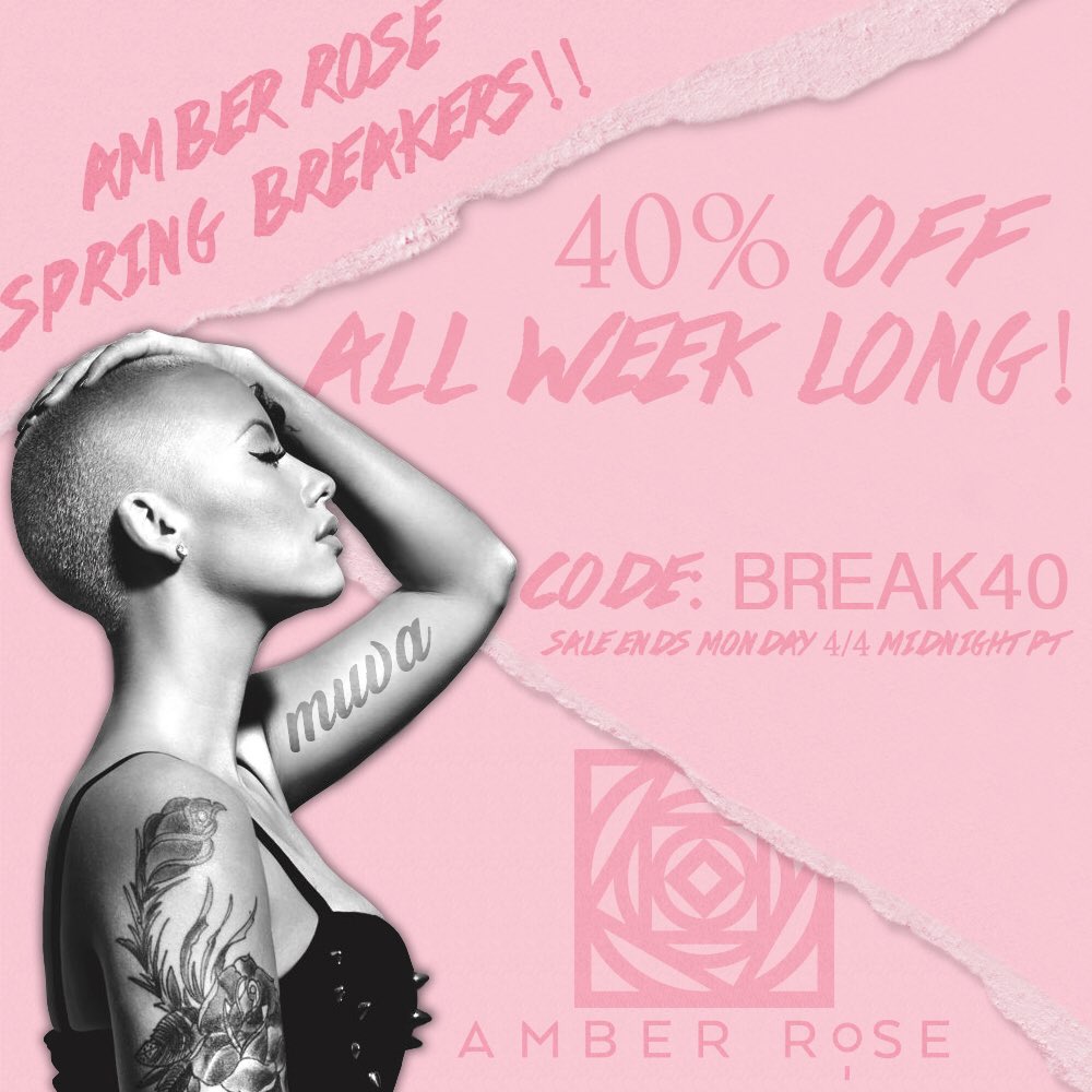 Shop now before its all gone. 40% Off All Week Spring Break Sale! {Ends Mon 4/4} #MUVA https://t.co/ZQPfqugH9F https://t.co/c4UUtcES8a