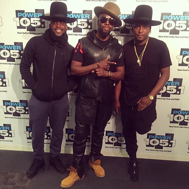 RT @Power1051: . @DJSelf got @Wyclef in the building! Tune in NOW! #HatGang https://t.co/icJuRj9wMB