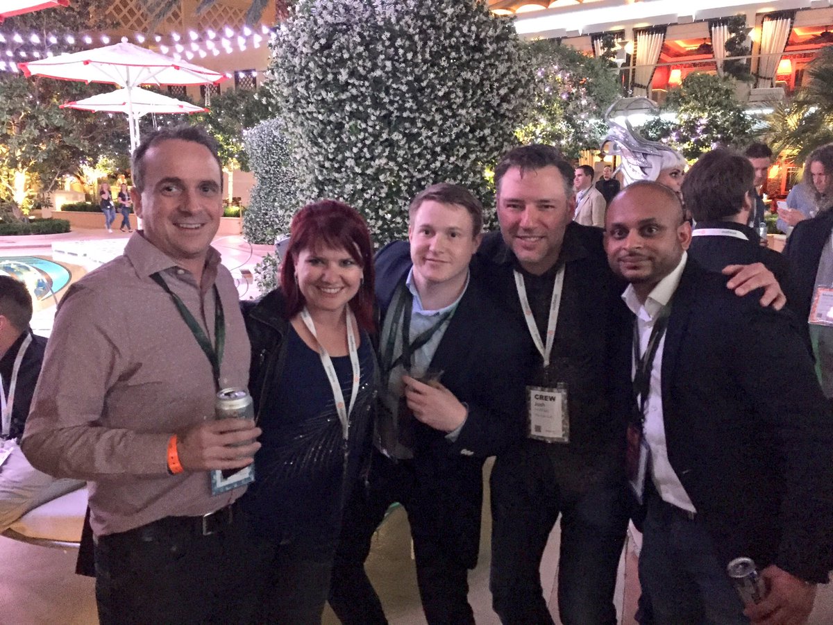 sherrierohde: Hanging out with the @thebuzzlab + @dotmailer at XS! #MagentoImagine https://t.co/Clwh0WrO7Y