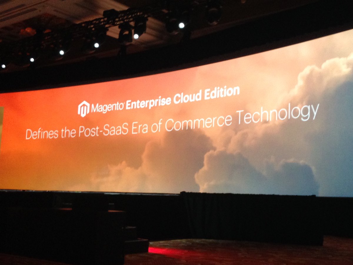 SheroDesigns: #Magento Enterprise Cloud Editon is a game changer  #magentoimagine @magento https://t.co/iAwOljOLkz