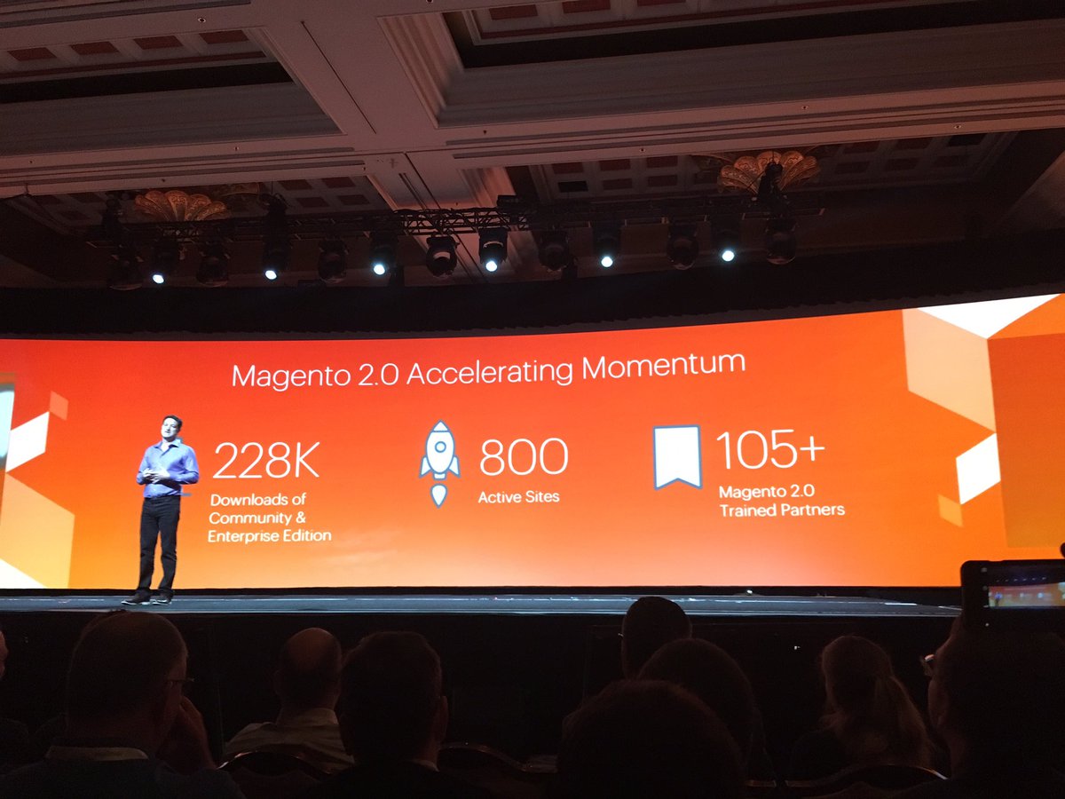 alexanderdamm: #Magento2 Momentum #magentoimagine https://t.co/KK3CsVjpxP