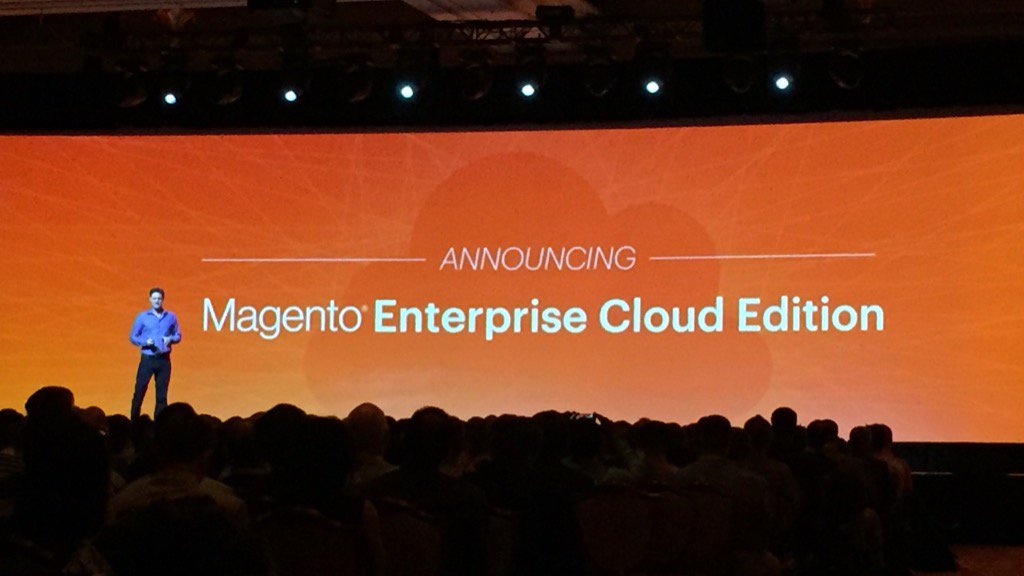ericerway: Game changing. Magento Enterprise Cloud Edition launched today at Imagine 2016. #MagentoImagine https://t.co/lbfB7oaAXV