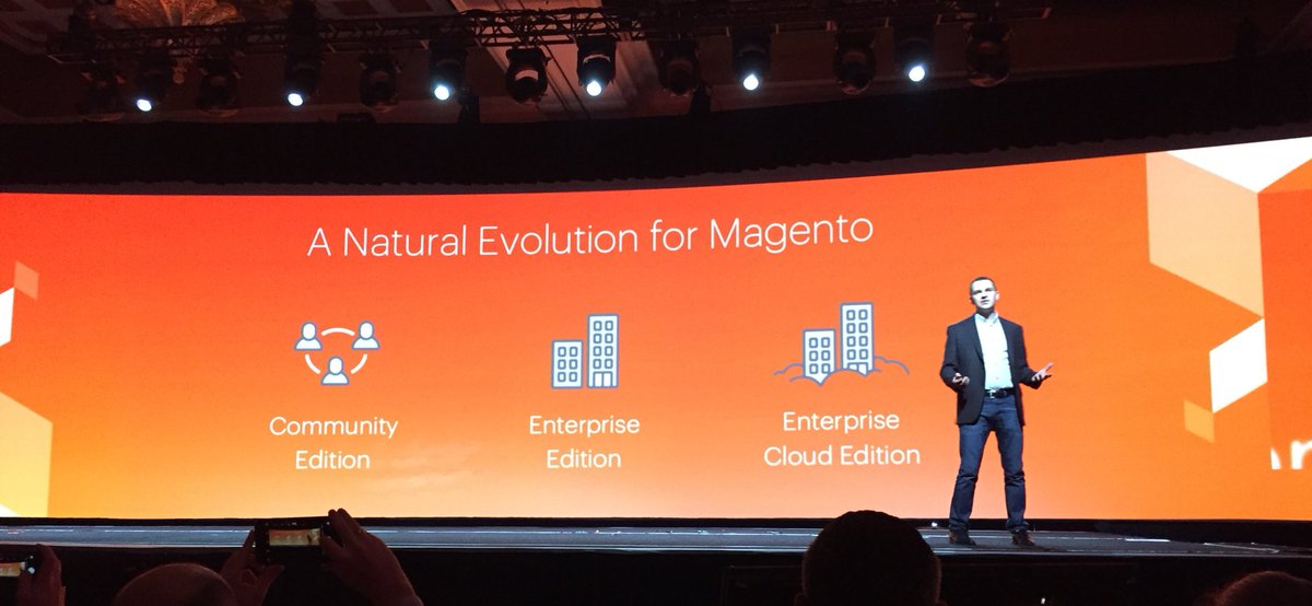 ignacioriesco: But what is the @Magento Enterprise Cloud Edition? A natural evolution. #MagentoImagine https://t.co/rgdWBLFkWk