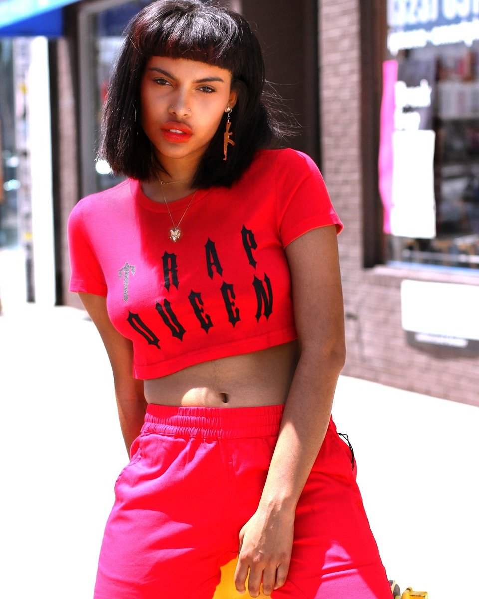 Get summer time fine in WAPC. TRAP QUEEN crop top and joggers.  Shop this look at https://t.co/t79SnkuX2d https://t.co/qj7DeVLgky