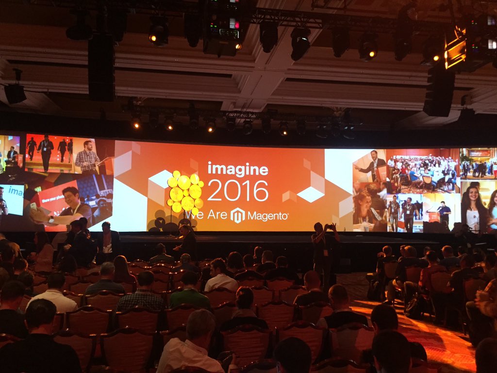 AgenceSOON: Démarrage de la General Session Magento dans quelques minutes #MagentoImagine #Magento #ecommerce #agencesoon https://t.co/q4BoPphpgs