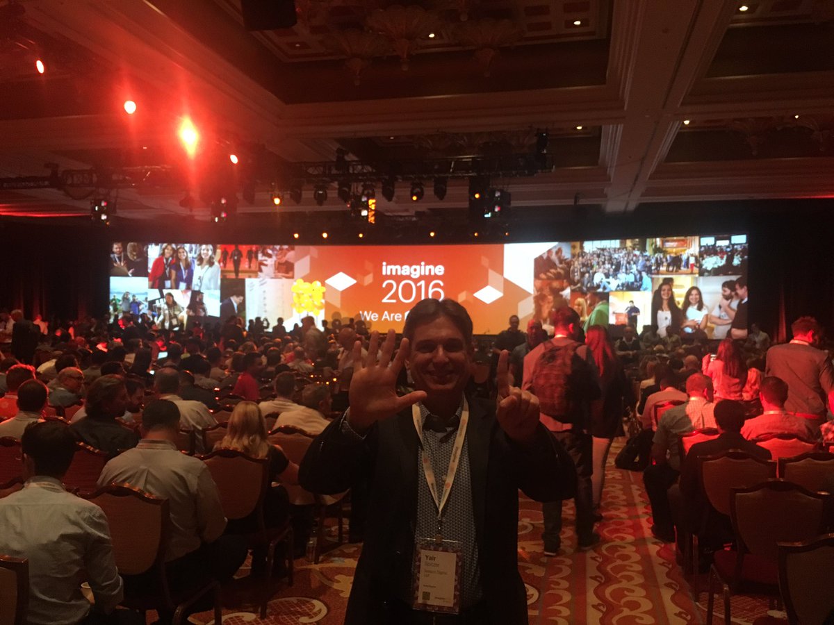 yairspitzer: BIG 6! Yes, this is @sessiondigital 6th @magentoimagine..I remember the first one in LA... Party at LAX.@royrubin05 https://t.co/nadSXlPsgR