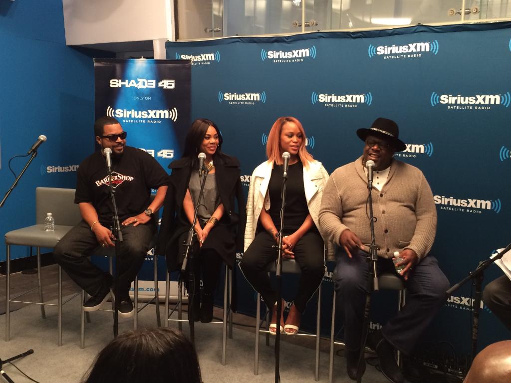 RT @SIRIUSXM: .@realsway talks cuts, comedy + community w/  @icecube, @MoreReginaHall, @TheRealEve & @CedEntertainer! #Barbershop3 https://…