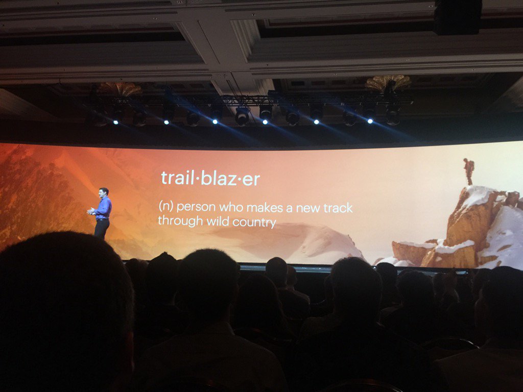 PhilGoose: Let's all be trailblazers together. #MagentoImagine https://t.co/KNRi9kk60G