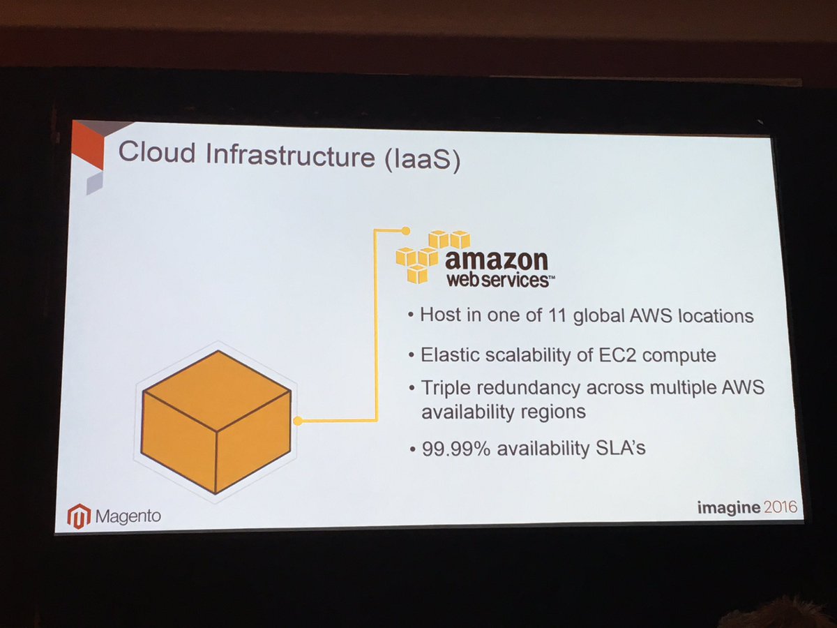 alexanderdamm: German merchants can host their Magento Enterprise Cloud Edition in AWS location in Frankfurt #MagentoImagine https://t.co/XDYbRj1XlA