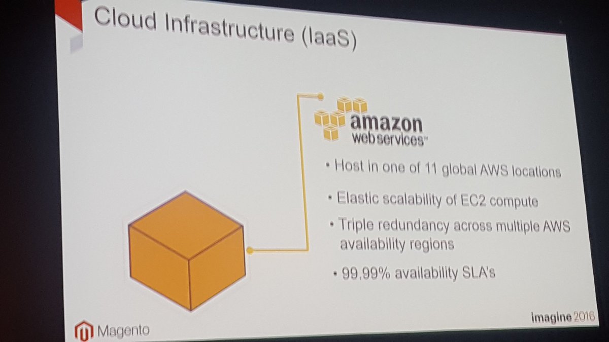 mgoldman713: @peter_sheldon explains the importance of single tenancy environments. #MagentoImagine https://t.co/EQjwnrI3WH