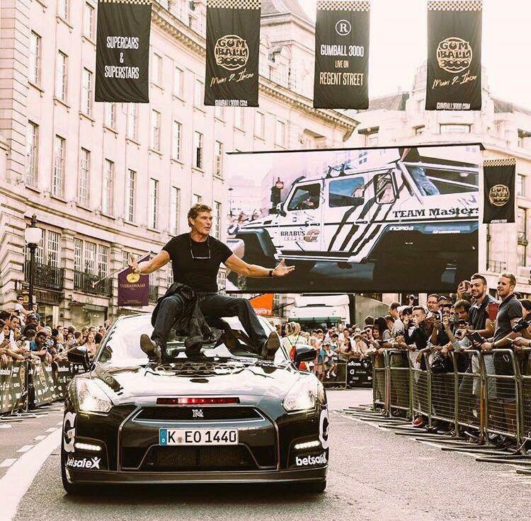 Excited to be back on the #DublintoBucharest @gumball3000 this year. Time to take things Hoff the chart #gumballlife https://t.co/1htjqR4KIe