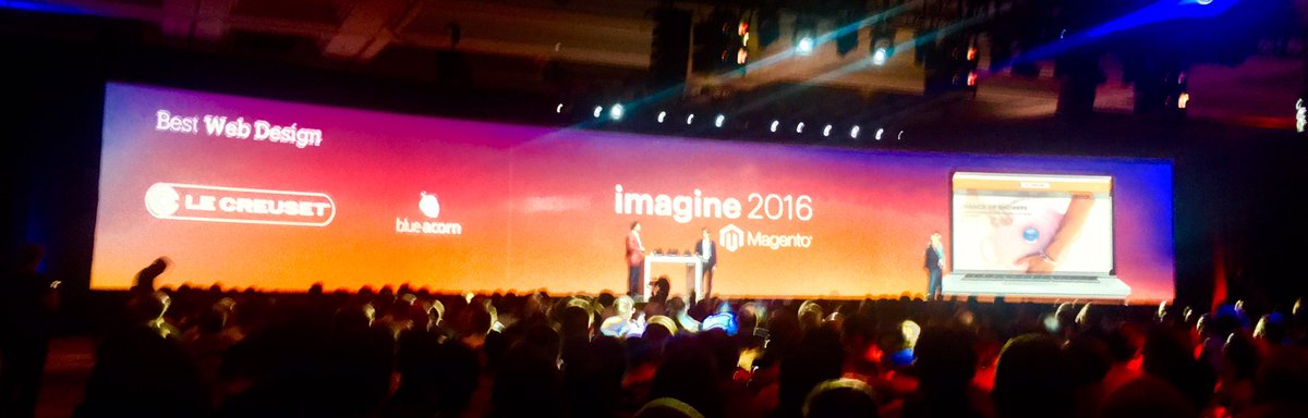 benmarks: So proud of my former colleagues at @blueacorn - esp @victorbejar - for #MagentoImagine 2016 Best Web Design award! https://t.co/b2XYZNfPb5