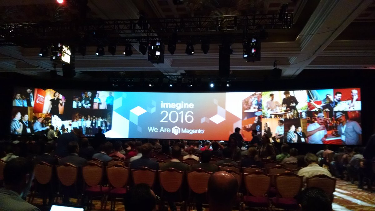 barbanet: A punto de comenzar el último día del #MagentoImagine https://t.co/WwcFnjB8Yo