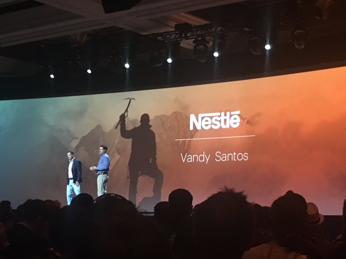 wsadaniel: Congratulations to Vandy Santos at @Nestle for winning the first Trailblazer Award at #MagentoImagine https://t.co/CUQ22Qx65l
