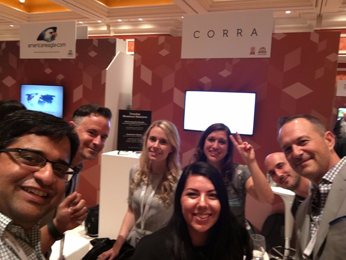 GoCorra: Last day at #MagentoImagine, last chance to visit booth 310 to meet our team! Come say hi! https://t.co/3LCZimsUhR