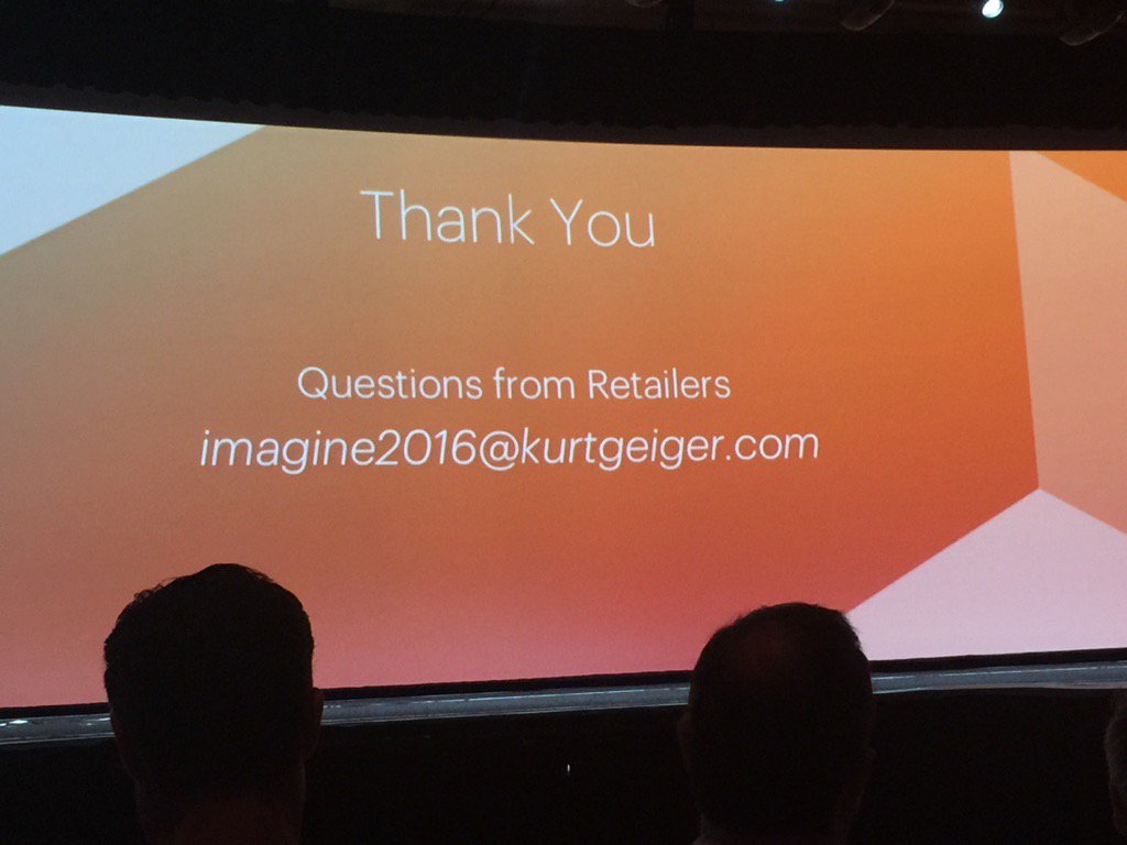 Blue_Bovine: #MagentoImagine @KurtGeiger answering merchants questions about their experience on m2! https://t.co/CWHQw3juSA