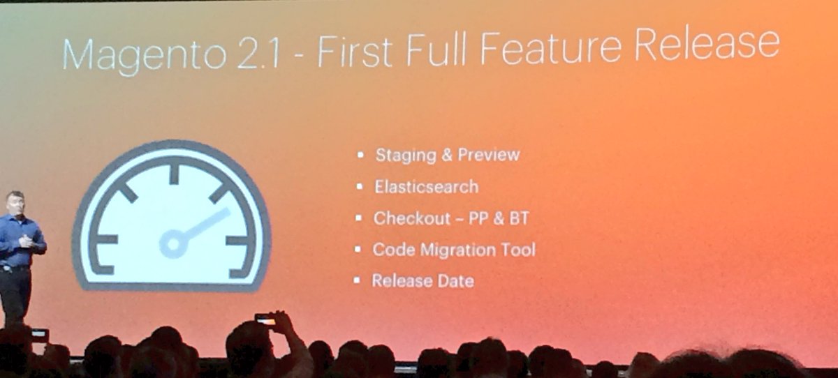 benjaminrobie: #MagentoImagine #magento2 2.1 https://t.co/oibScIrAgt