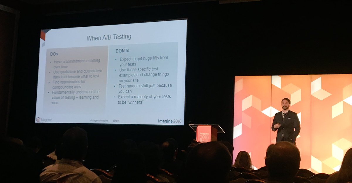 KASandstrom: 'There is friction when you share too much information' @kpe @blueacorn a/b test results #MagentoImagine #ux https://t.co/5oc1ZsiOwv