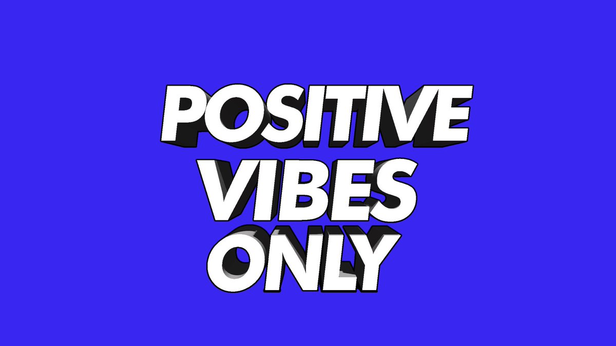 #positivevibesONLY https://t.co/nKBn2lB7XF