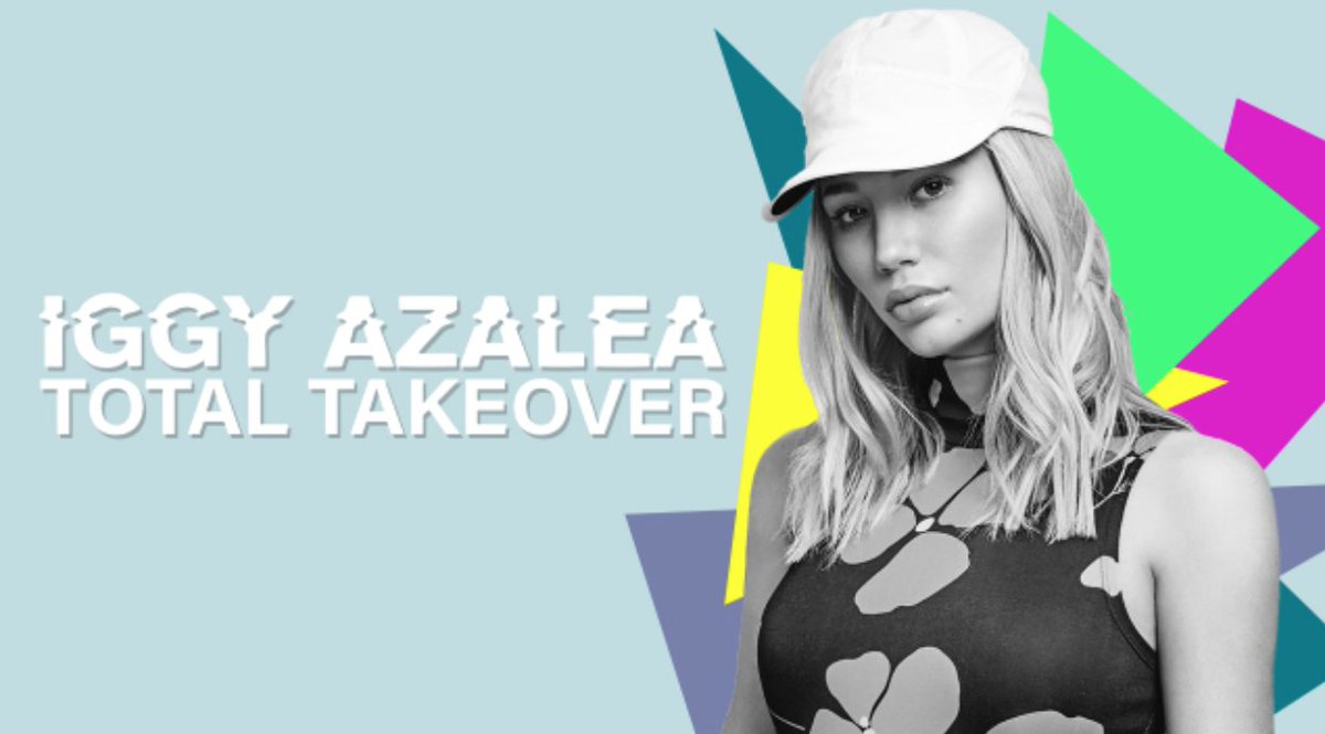 RT @1019ampradio: It's the @IGGYAZALEA Total Takeover and you can be a part of her Total Takeover TEAM! https://t.co/iY6XNOkAdF https://t.c…