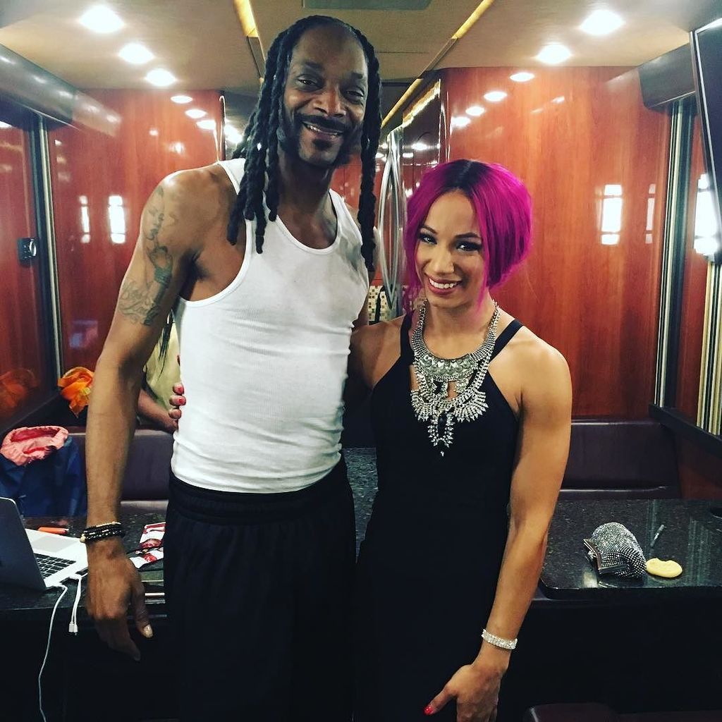 Me n my cuzzo. @sashabankswwe  Hall of fame 2016. ????????????✨???????????? https://t.co/T4RamVOL3m