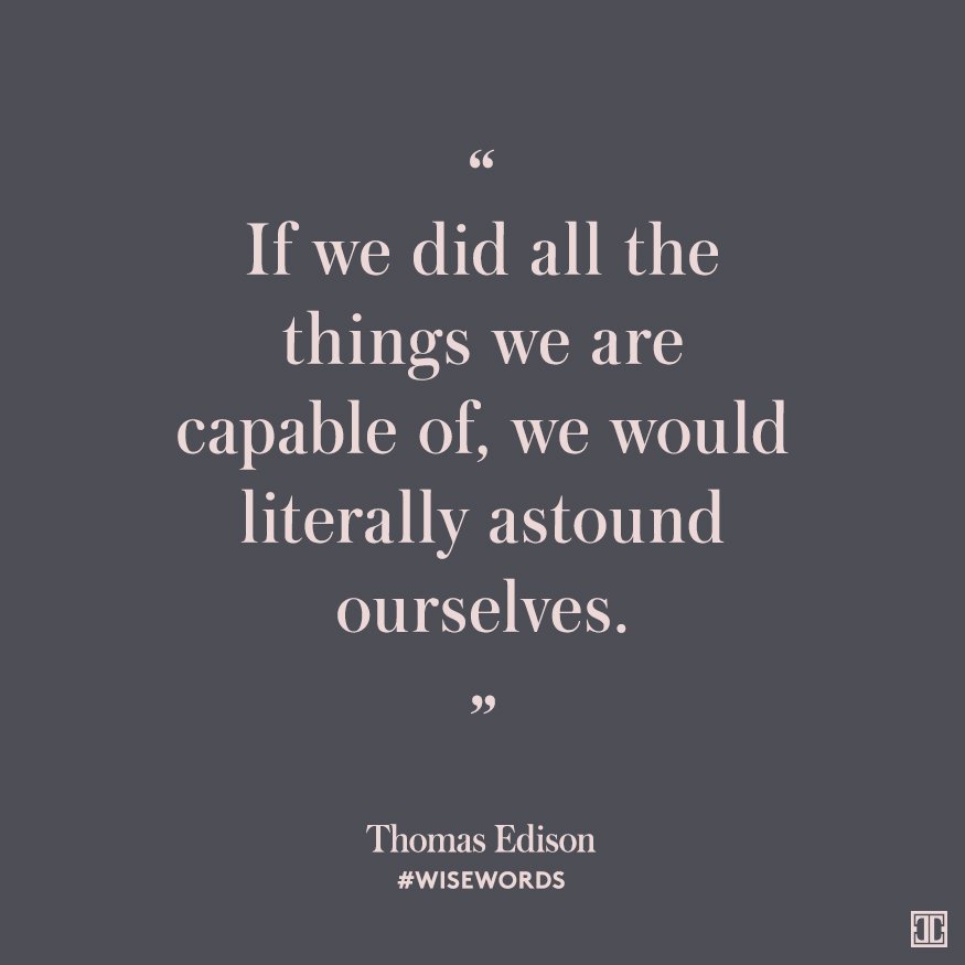 See more #WiseWords: https://t.co/7Kpv1d1eVW #ITWiseWords #quotes #inspiration #ThomasEdison https://t.co/8YQsYusHjR