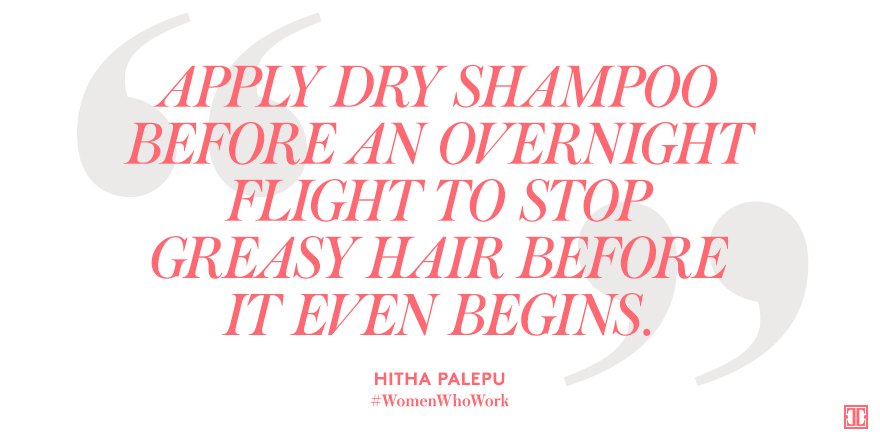 #WomenWhoWork: Get packing tips from total pro @HithaPalepu: https://t.co/HXyzKTPAPo #traveltip https://t.co/LXGIo1mcoi