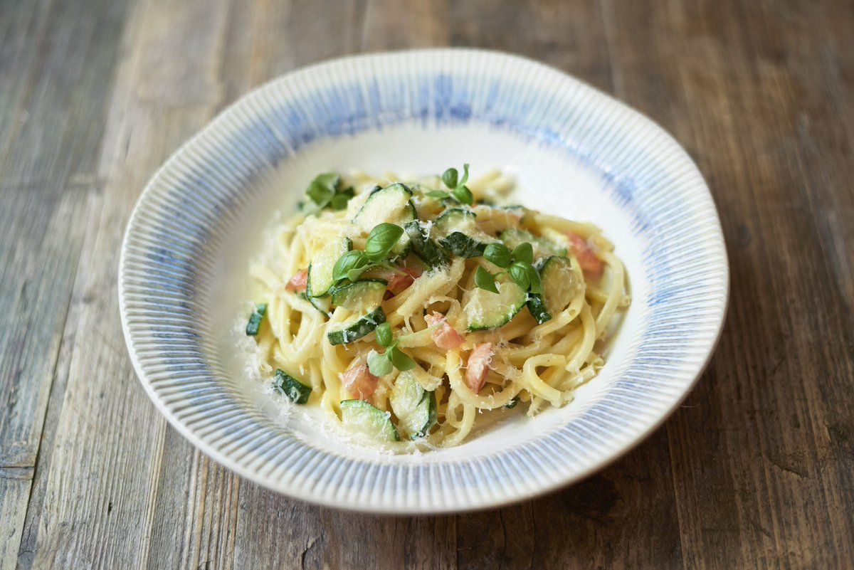 Gennaro's Tuesday Special this month guys @JamiesItalianUK. Homemade pasta with a courgette & Italian cheese sauce https://t.co/vqZBiHvbGW