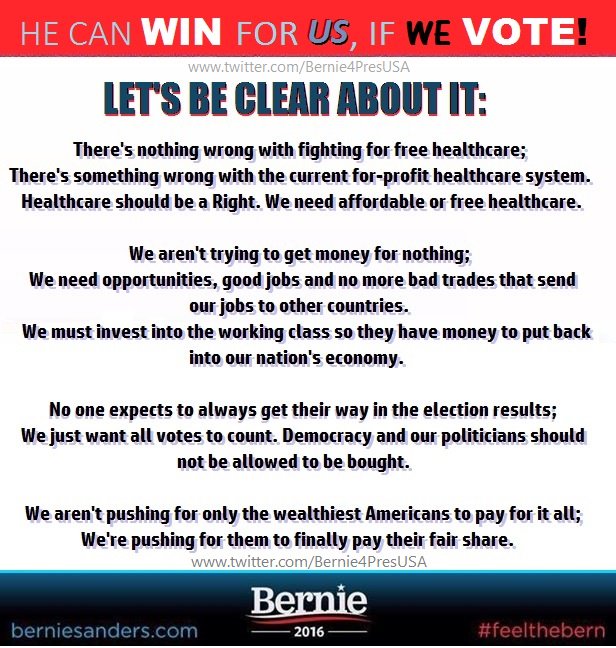 RT @Bernie4PresUSA: #WisconsinPrimary #WIPrimary
Your Voice,ur choice:#VOTE
#iVoted FOR something,feels
good:#FeelTheBern!#TravelTuesday ht…