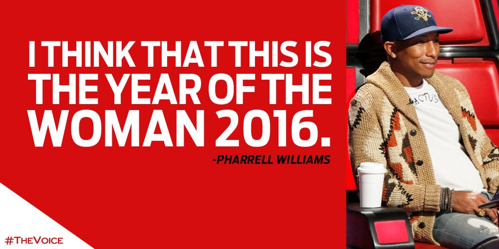 RT @NBCTheVoice: See you at the LIVE #VoicePlayoffs next week, #TeamPharrell! #TheVoice https://t.co/qMf2XjdIoj