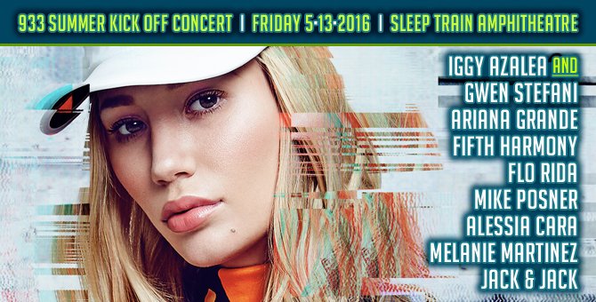 RT @Channel933: #933SUMMER artist @IGGYAZALEA  will be here on 5/13! Who's READY?? Get your tickets: https://t.co/aev6uMfDeb https://t.co/U…