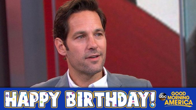 Paul Rudd’s Birthday Celebration | HappyBday.to