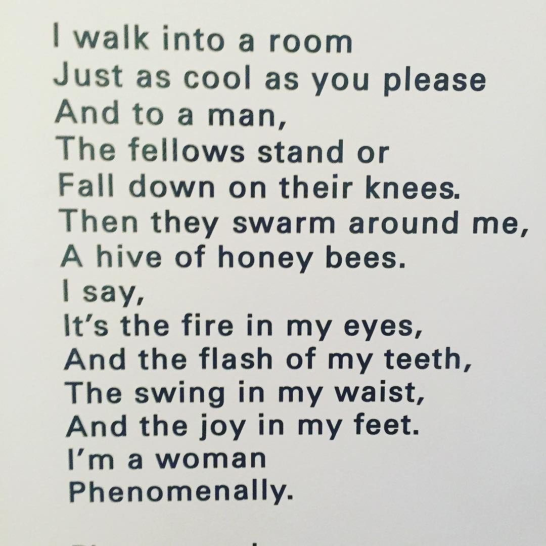 A verse from one of my favorite poets Maya Angelou.............Phenomenal Woman ❤️ #rebelheart https://t.co/YSYgMGvD0k