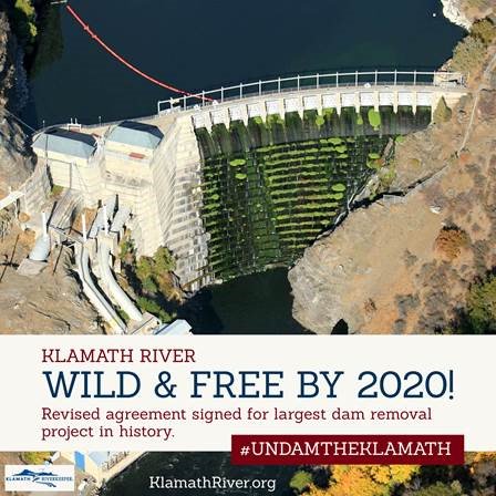 RT @HetchHetchy: Today's #Klamath dam removal agreement is historic! The same will be true for #HetchHetchy. #RestoreHetchHetchy! https://t…