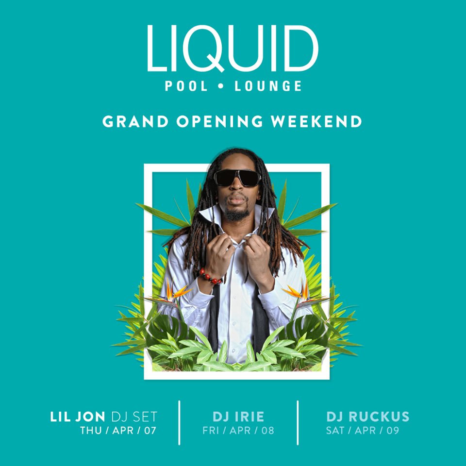 RT @AriaLV: See @LilJon at @LiquidLV's Grand Opening Weekend. https://t.co/lb2W0BYZFr https://t.co/dc2ljTXvk5